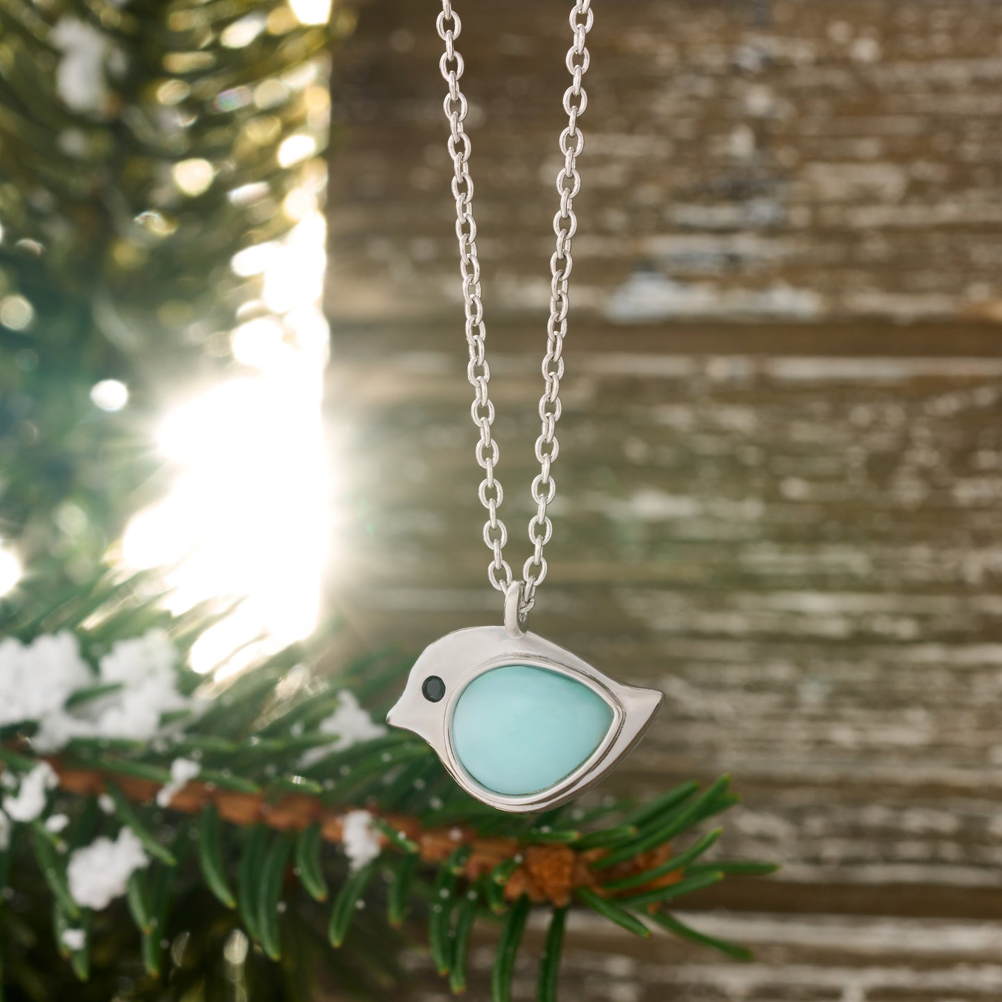 Sterling Silver Larimar Birdie Bundle