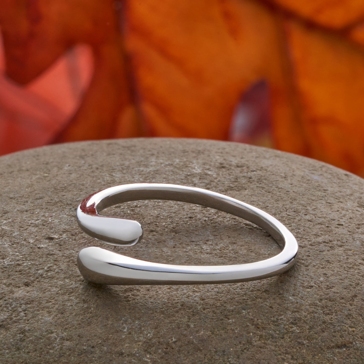 Sterling Silver Waterdrop Ring