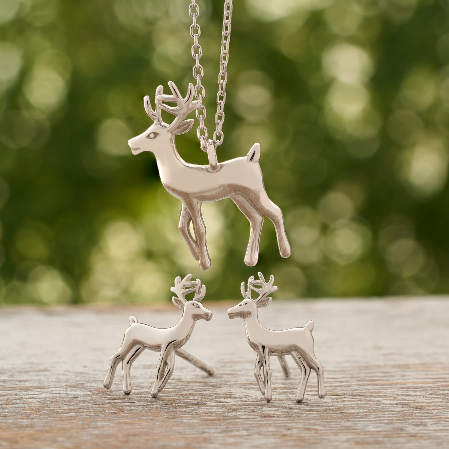 Sterling Silver White-Tailed Deer Bundle