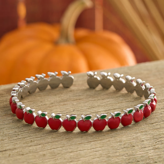 Little Apple Cuff Bracelet