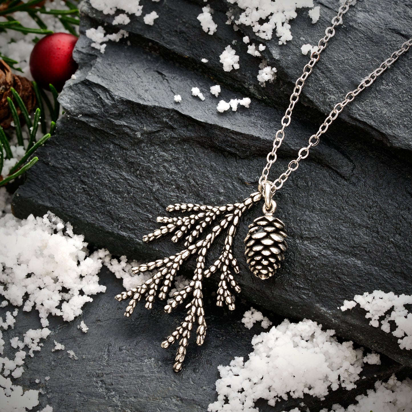 Pine Branch Necklace