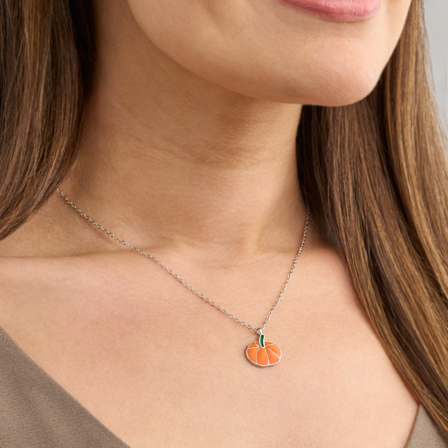 Little Pumpkin Necklace