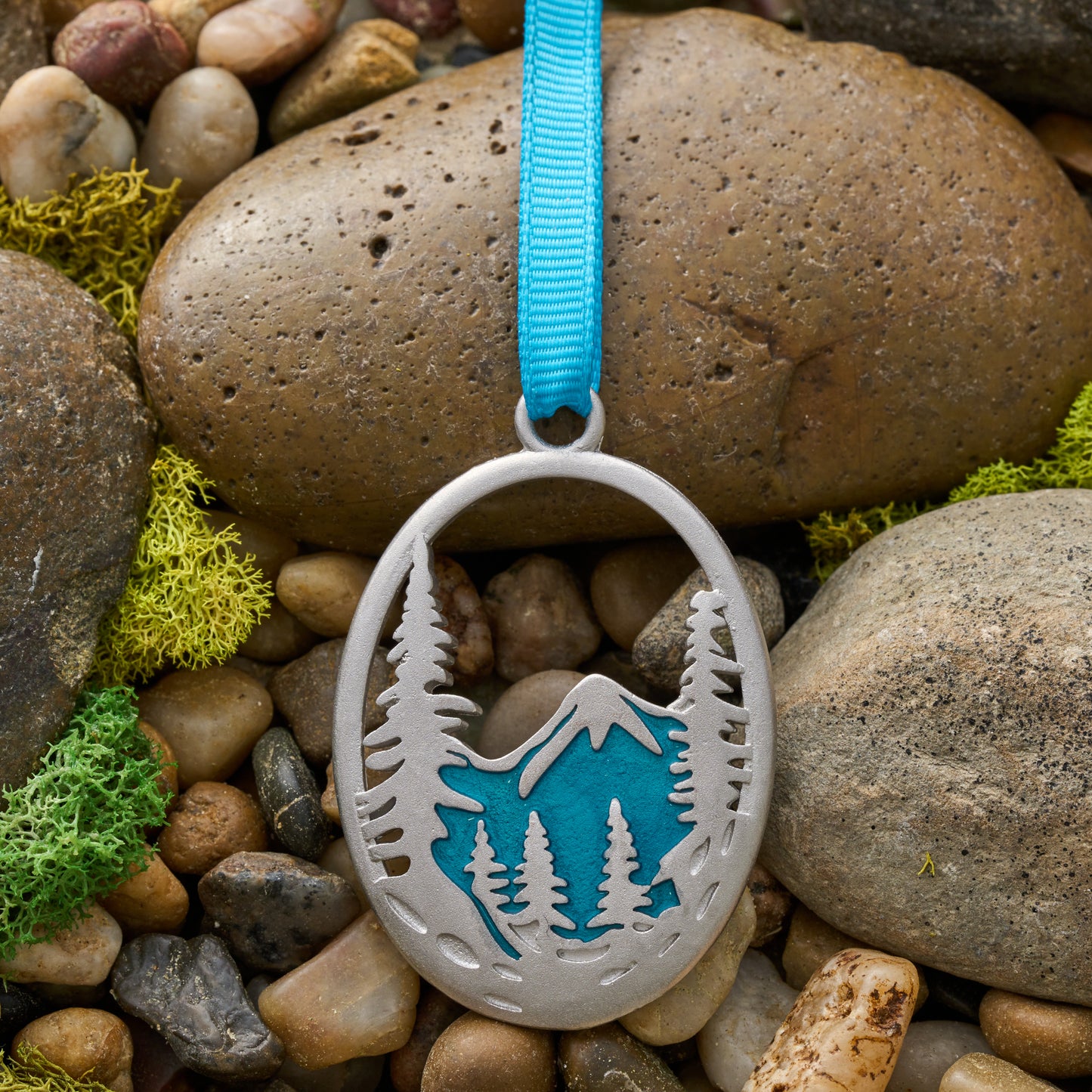 Forest Mountain Ornament Gift Set