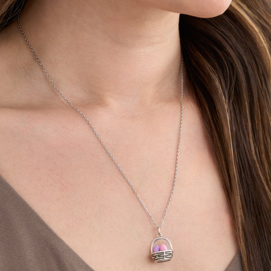 Easter Basket Necklace