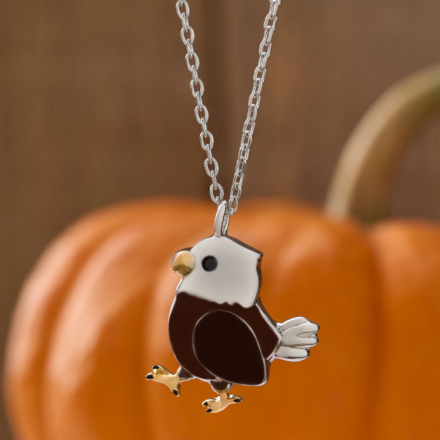 American Bald Eagle Necklace