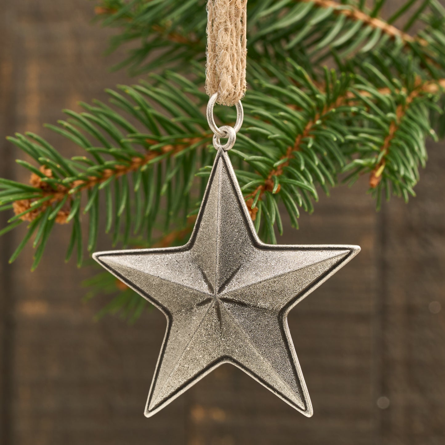Vintage Barn Star Ornament