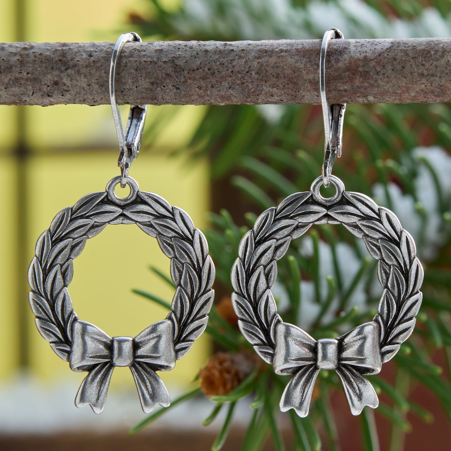 Vintage Wreath Earrings