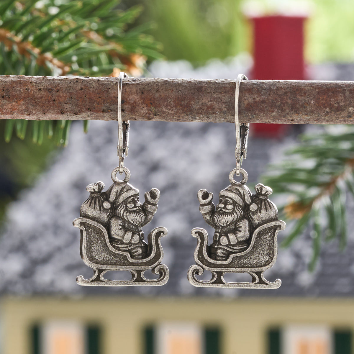Vintage Sleigh Earrings