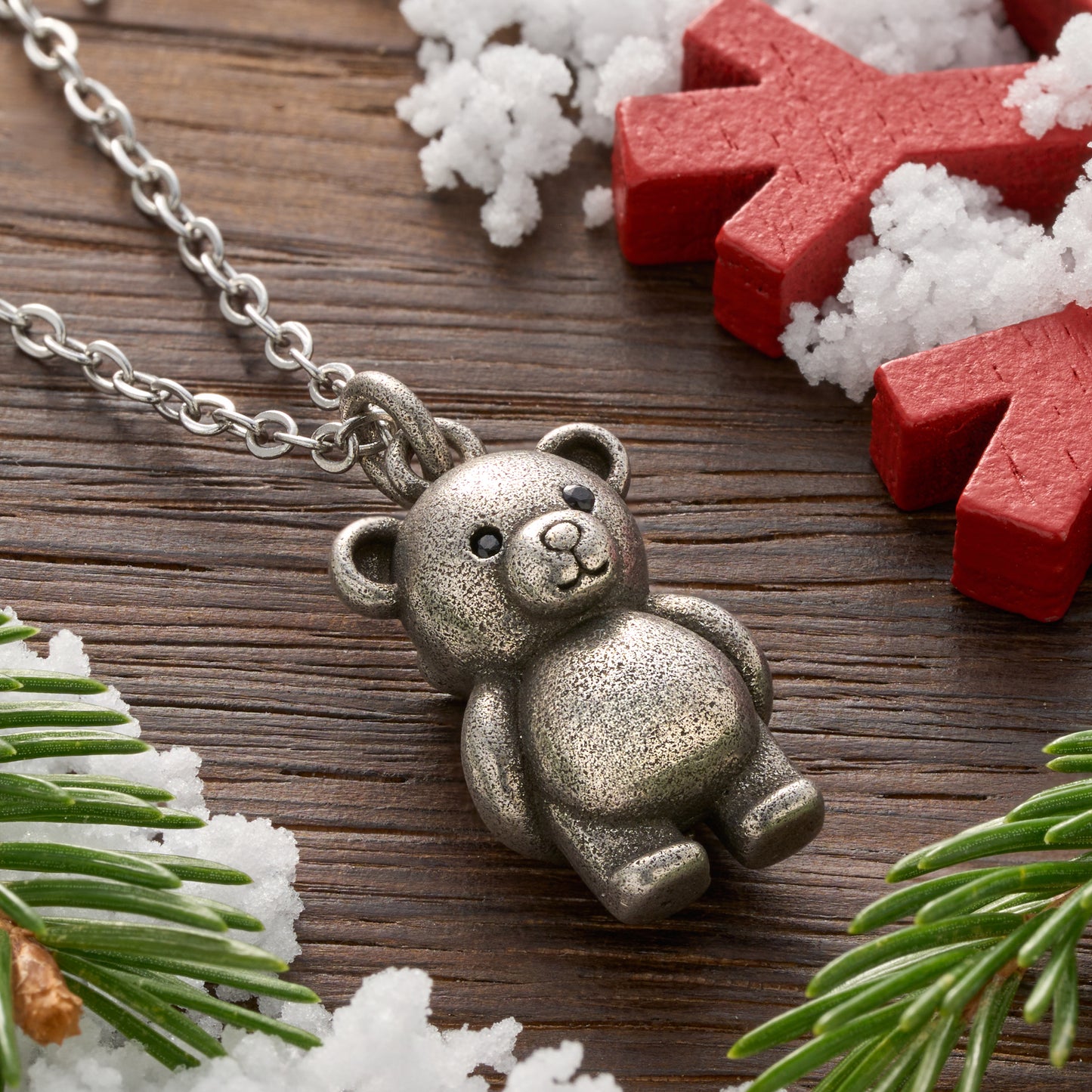 Vintage Teddy Bear with a Rose Gift Set