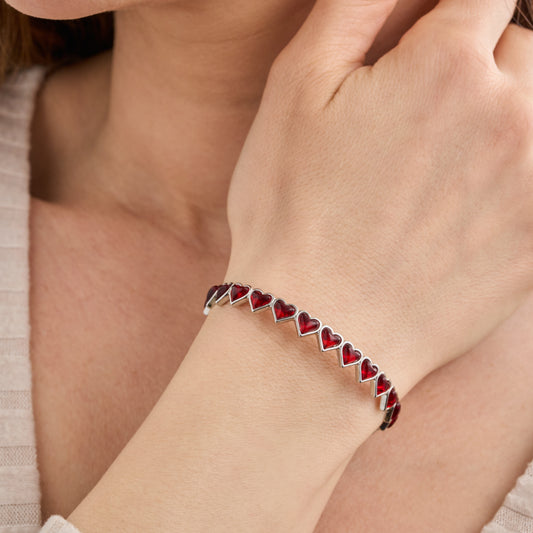 Red Heart Bracelet