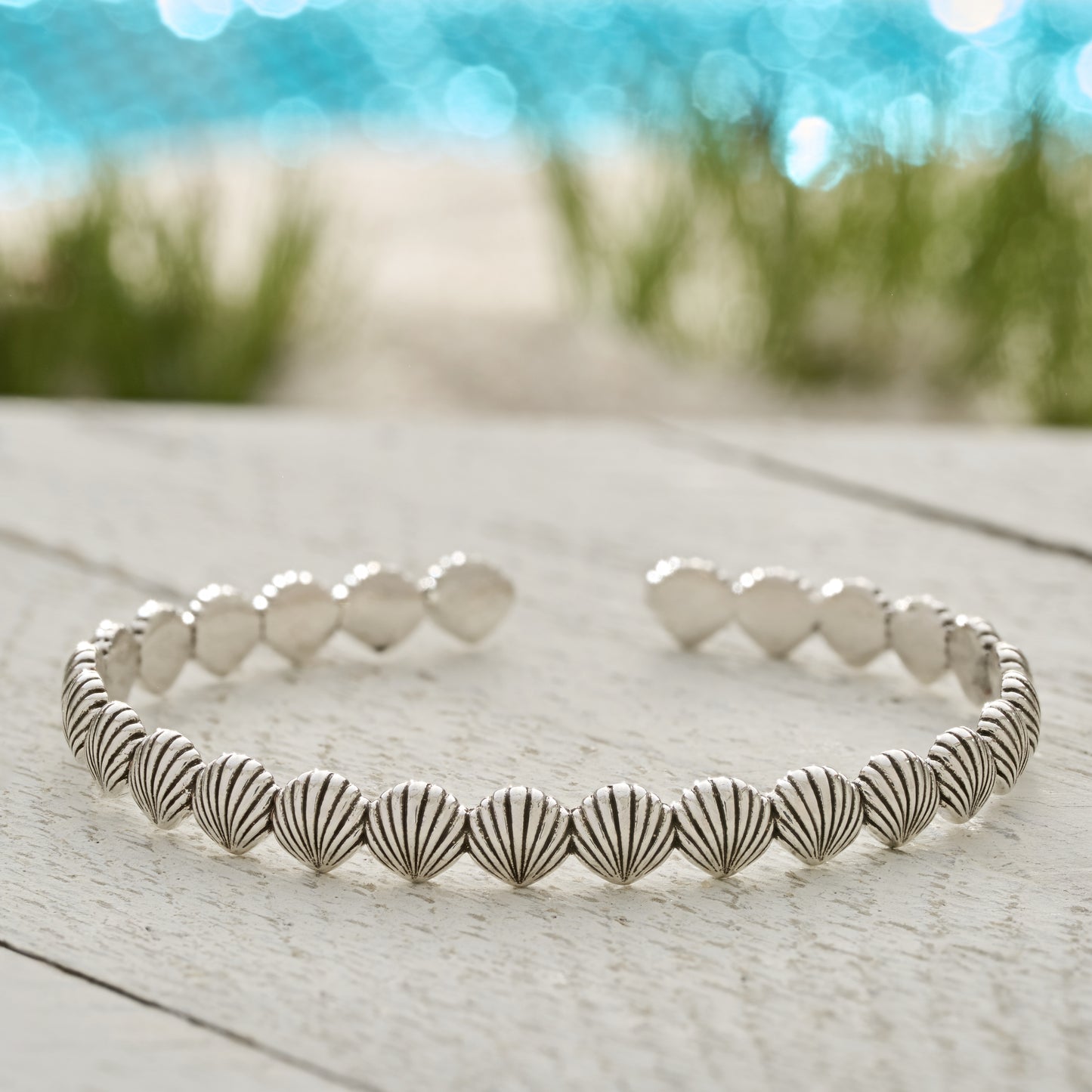 Shell Cuff Bracelet