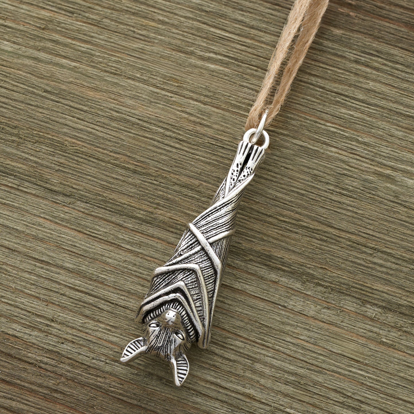 Vintage Hanging Bat Ornament