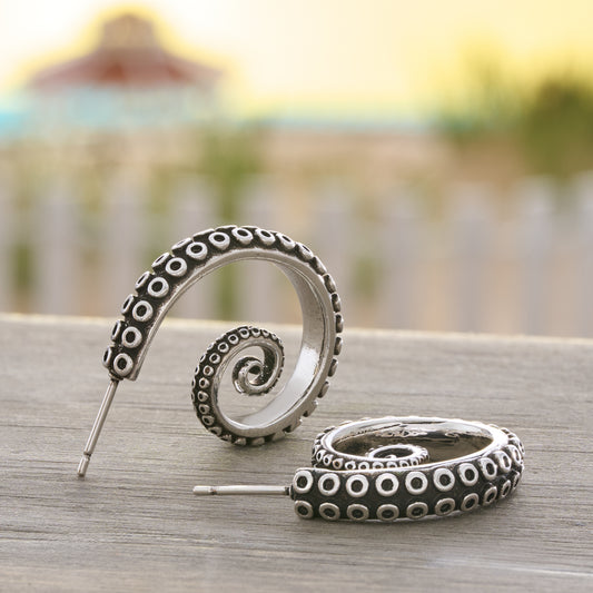 Octopus Tentacle Earrings
