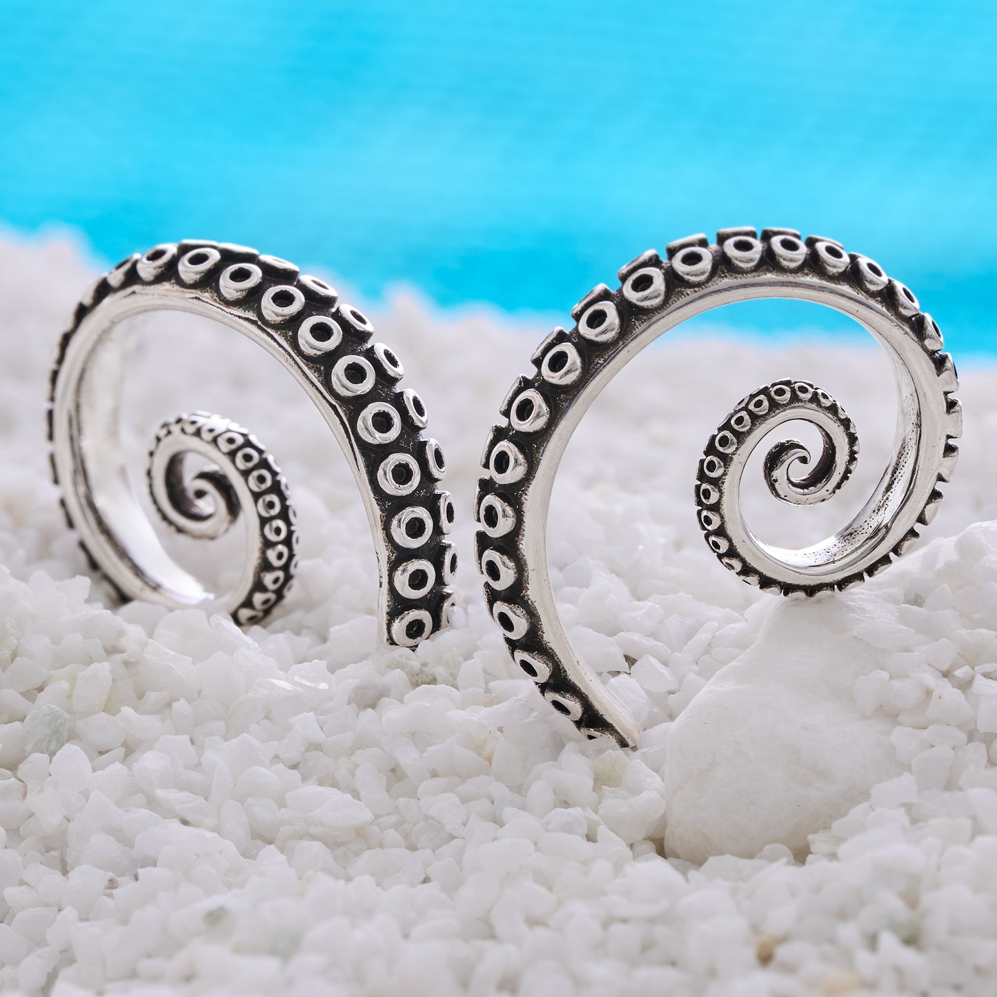 Octopus Tentacle Earrings