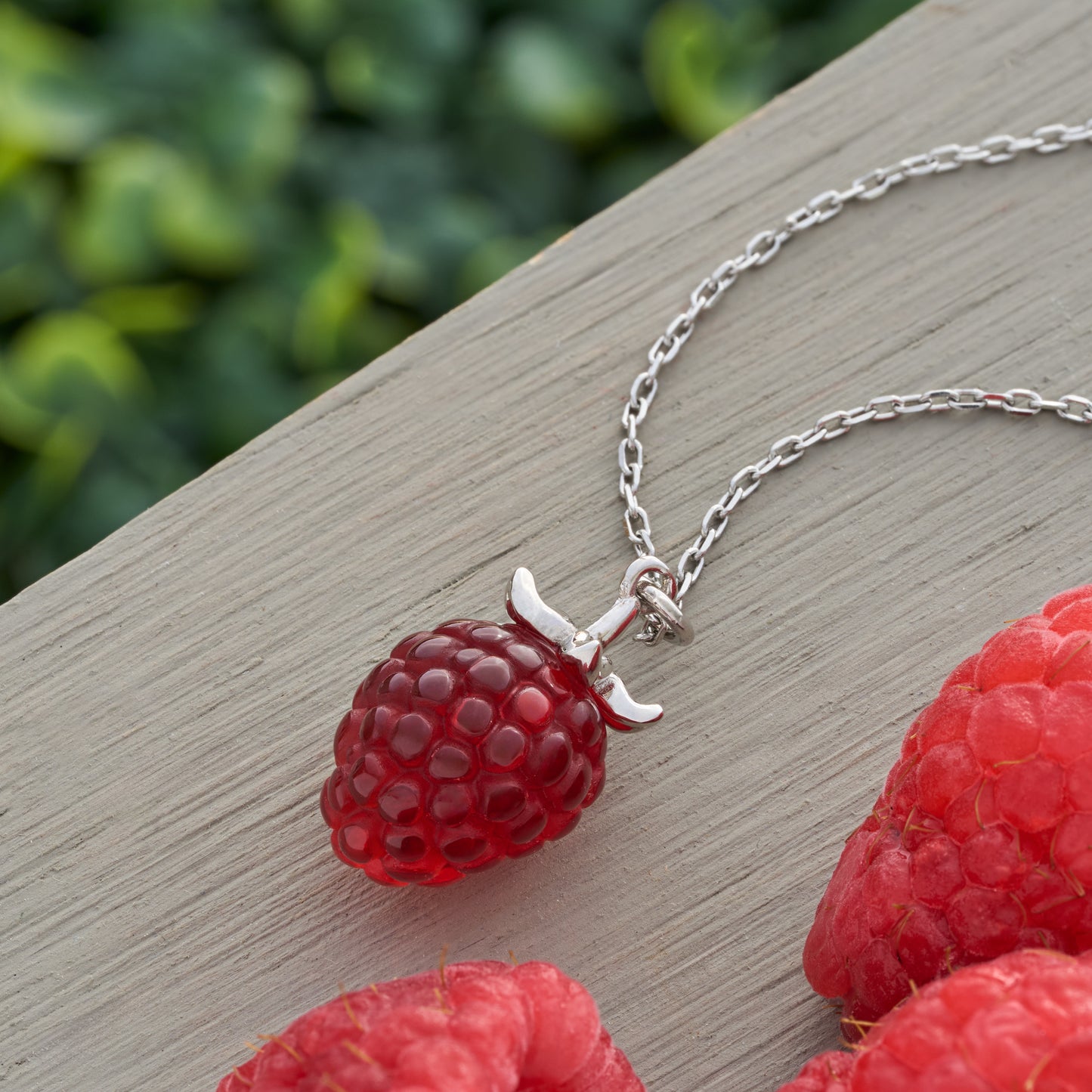 Raspberry Necklace