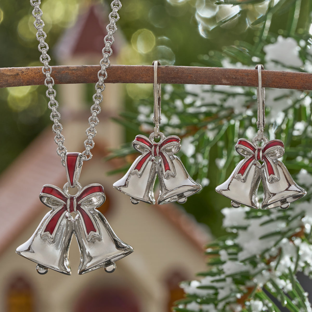 Christmas Bell Gift Set (Leverbacks)