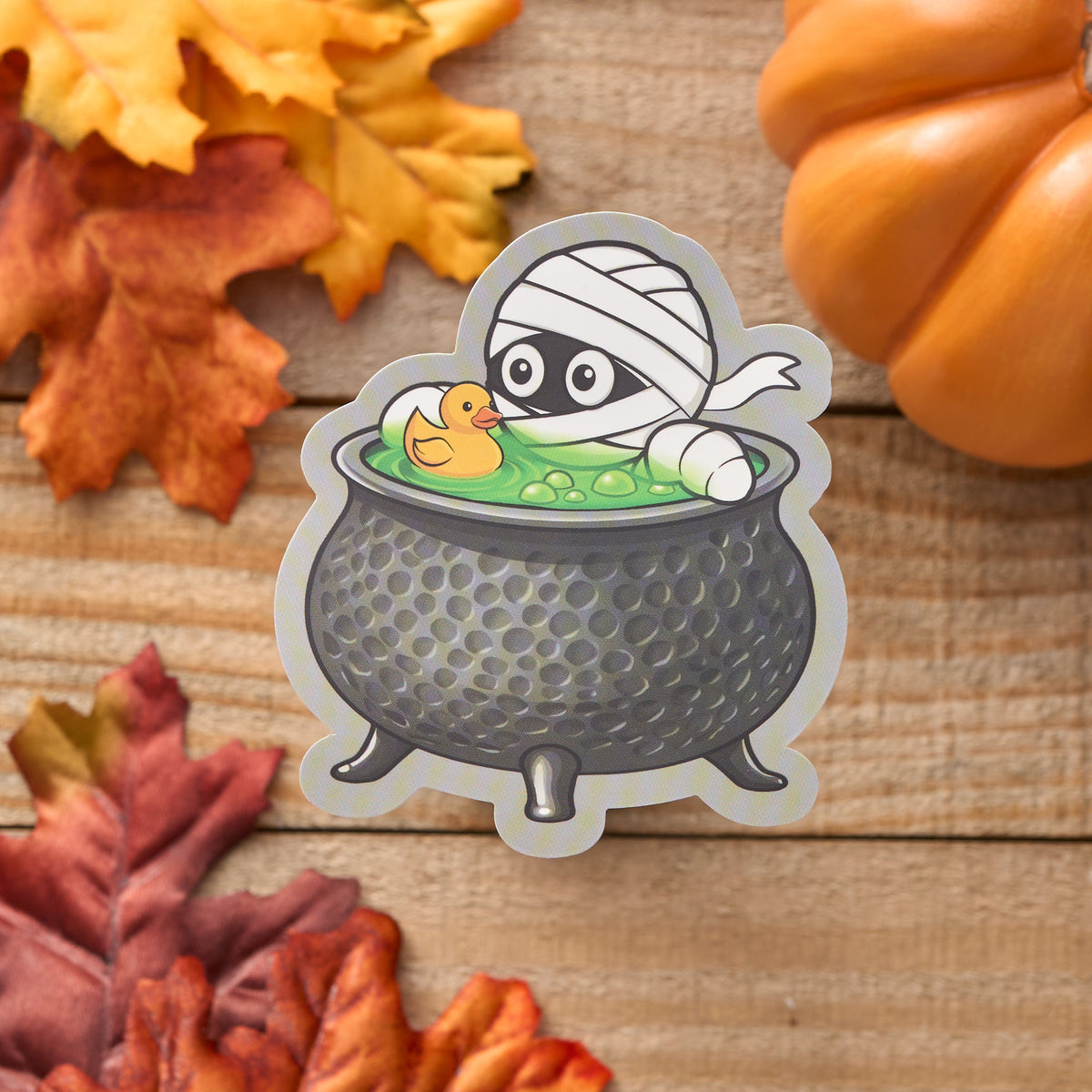 Halloween Mummy Sticker Pack (6pcs)
