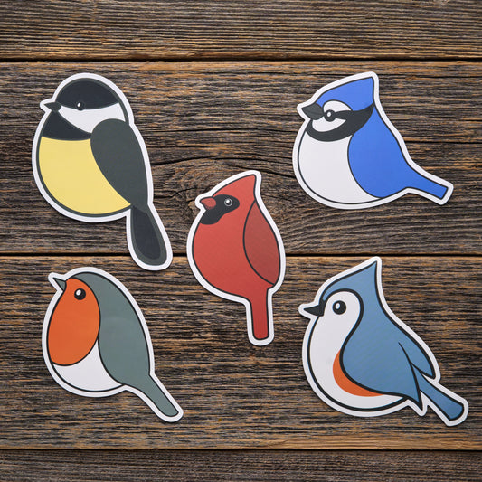 Birdie Friends Sticker Pack (5pcs)