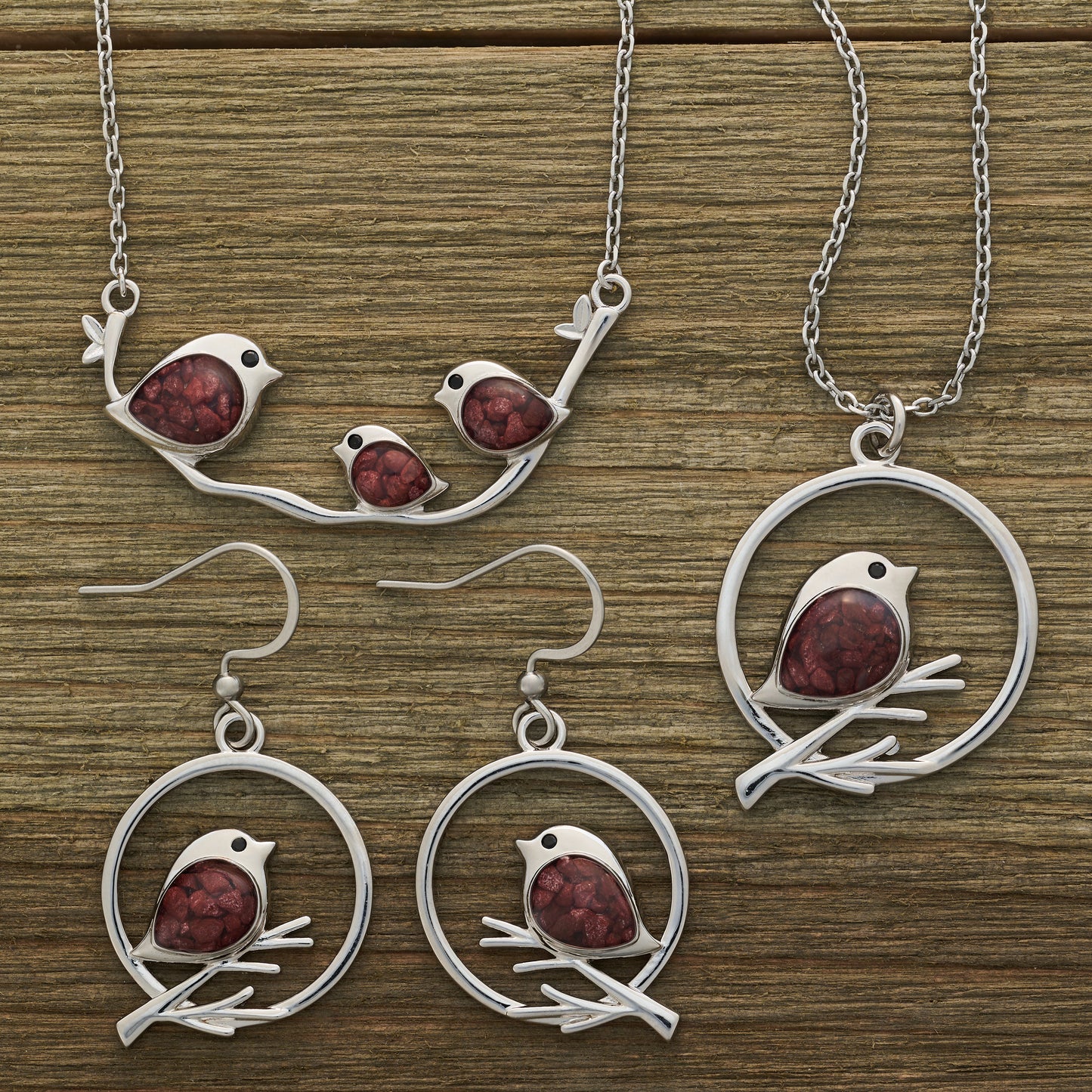 Cinnabar Birdie Branch Gift Set