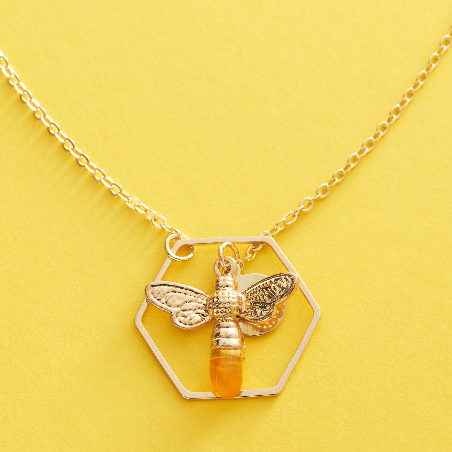 Gold Little Bee Necklace