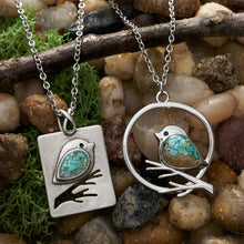 Load image into Gallery viewer, Sand Birdie Branch Necklace Duo