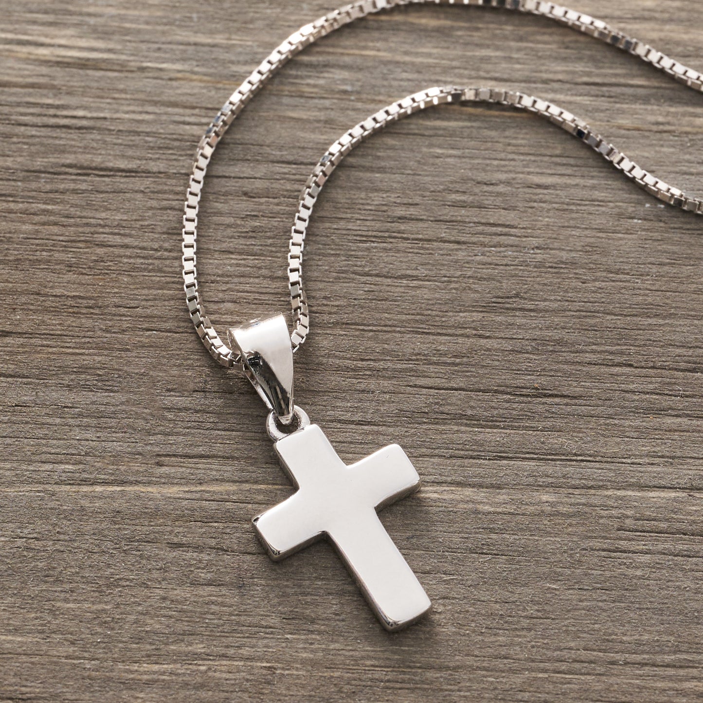 Sterling Silver Cross Necklace