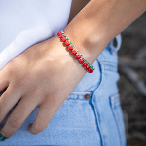 Little Apple Cuff Bracelet