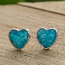 Load image into Gallery viewer, Sterling Silver Heart Stud Bundle