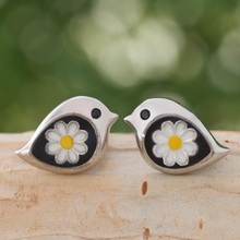 Load image into Gallery viewer, Daisy Birdie Studs - Dainty