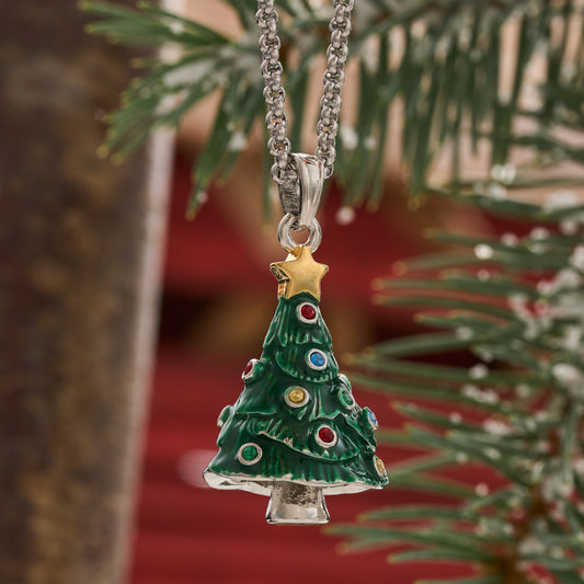 Classic Christmas Tree Necklace