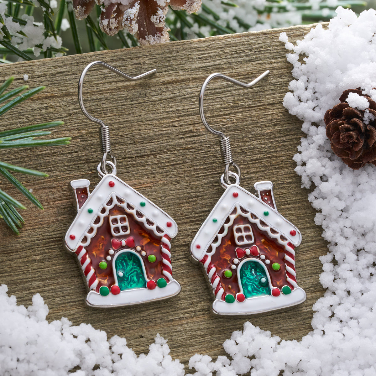 Gingerbread House Gift Set (French Hooks)