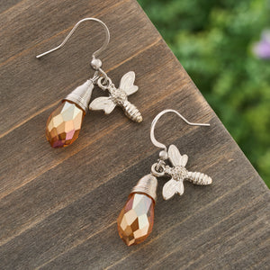 Silver Bee Earrings Bundle