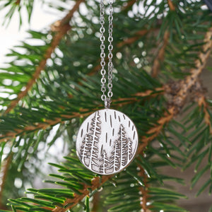Mystic Pine Forest Necklace