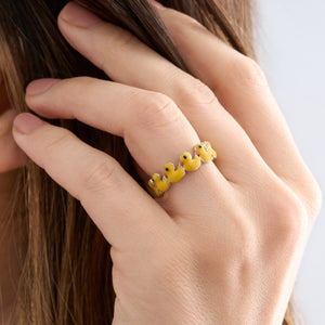 Little Yellow Duck Ring