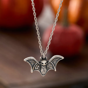 Vintage Bat Necklace