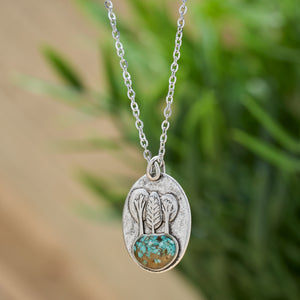 Vicky's Three Little Trees Necklace