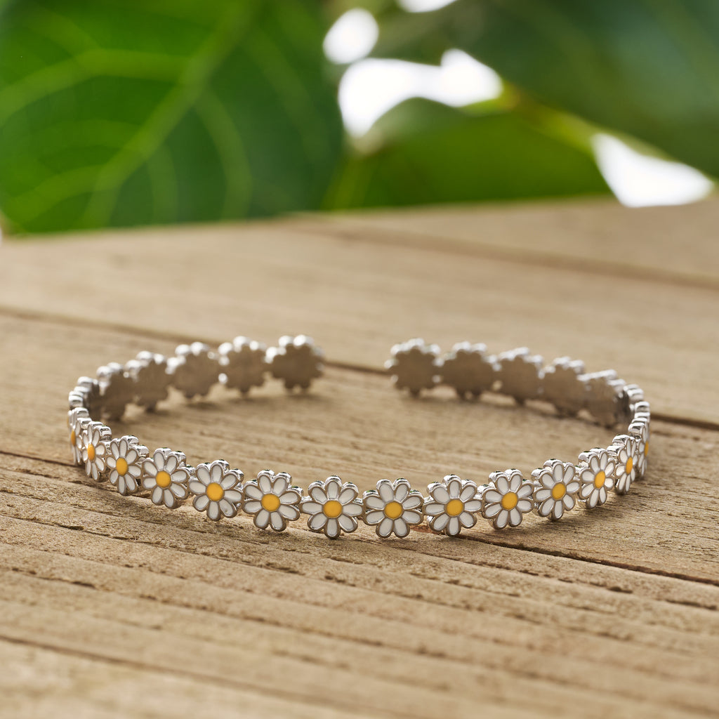 Little Daisy Cuff Bracelet