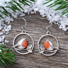 Load image into Gallery viewer, Sand Robin Branch Earrings