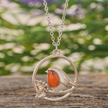 Load image into Gallery viewer, Sand Robin Branch Necklace