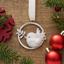 Load image into Gallery viewer, Sand White Dove Branch Ornament