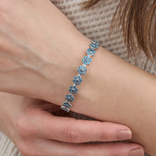 Load image into Gallery viewer, Little Snowflake Cuff Bracelet