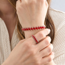 Load image into Gallery viewer, Little Cardinal Ring and Cuff Bundle