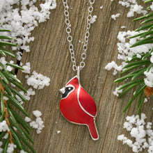 Load image into Gallery viewer, Little Cardinal Necklace