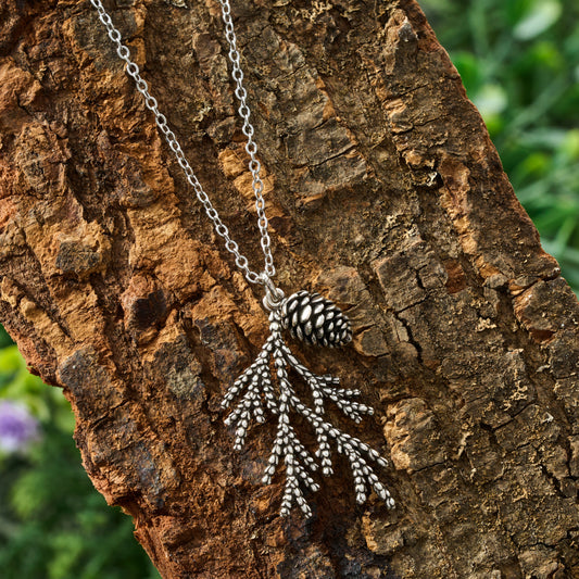 Pine Branch Necklace