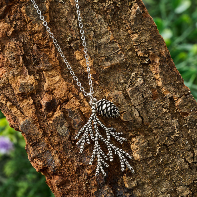 Pine Branch Necklace