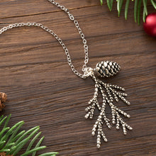 Load image into Gallery viewer, Pine Branch Necklace