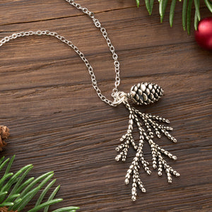 Pine Branch Necklace