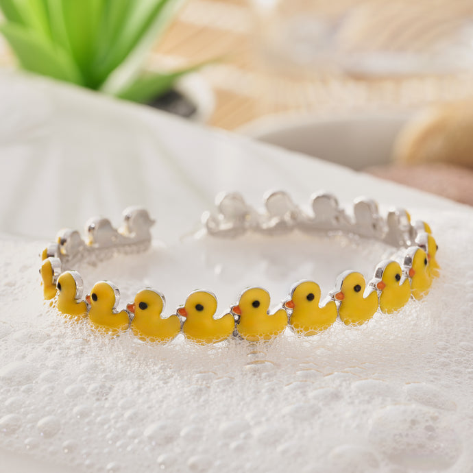 Little Yellow Duck Cuff Bracelet