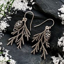 Load image into Gallery viewer, Pine Branch Earrings