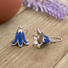 Load image into Gallery viewer, Bluebell Flower Earrings